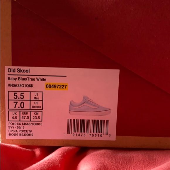 Baby blue vans - Picture 2 of 2